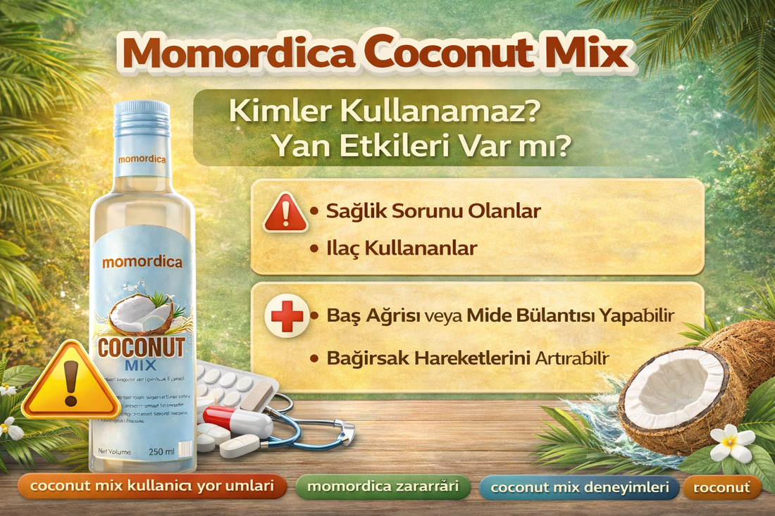 Momordica Coconut Mix Kimler Kullanamaz? Yan Etkileri Var mı?