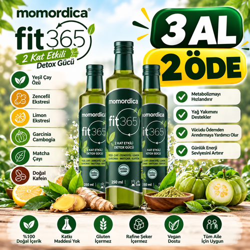 MOMORDICA FIT365 – 3 AL 2 ÖDE! 3 Adet!