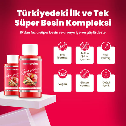 Ginseng Shot Superfood Complex - 10 Adet