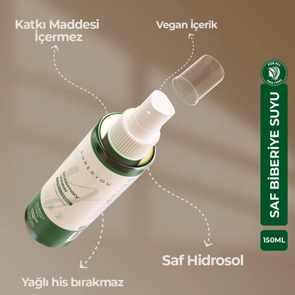 Superyou - Rosmarinwasser stärkendes und Anti-Haarausfall-Haarwasser 150 ml 