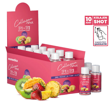 Momordica Collagen Shot - 10 Stück - 2 KAUFEN, 1 GRATIS (Sie erhalten 3 Produkte!)