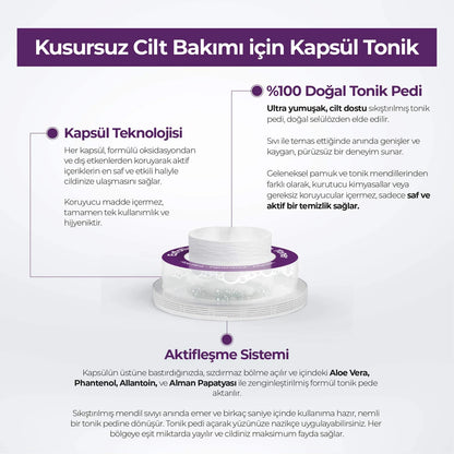 Superyou - Peeling Etkili Kapsül Tonik - Gözenek Sıkılaştırma, Ölü Hücrelerden Arınma, Leke Karşıtı